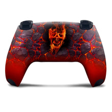 Load image into Gallery viewer, Burning Skull Custom Wireless PS5 Controller