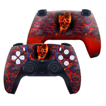 Load image into Gallery viewer, Burning Skull Custom Wireless PS5 Controller
