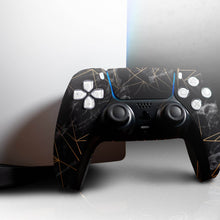 Load image into Gallery viewer, Black Marble Geo Custom Wireless PS5 Controller