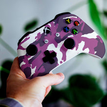 Load image into Gallery viewer, Wireless Xbox One S Custom Regular / Modded Controller (with 3.5 jack) - Purple Camo