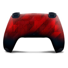 Load image into Gallery viewer, Red Geometry Custom Wireless PS5 Controller