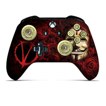 Load image into Gallery viewer, V for Vendetta Xbox One S Controller with Bullet Analog