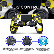 Load image into Gallery viewer, Yellow Camo PS4 Controller