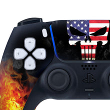 Load image into Gallery viewer, American Punisher Custom Wireless PS5 Controller
