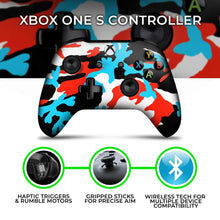 Load image into Gallery viewer, Blue Blood Camo Xbox One Controller
