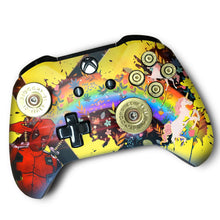 Load image into Gallery viewer, Deadpool &amp; Unicorns Custom Xbox One S Controller with Bullet Analogs
