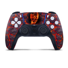 Load image into Gallery viewer, Burning Skull Custom Wireless PS5 Controller

