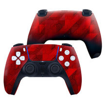Load image into Gallery viewer, Red Geometry Custom Wireless PS5 Controller
