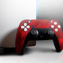 Load image into Gallery viewer, Red Geometry Custom Wireless PS5 Controller
