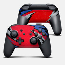 Load image into Gallery viewer, Rush Patriot Custom Switch Pro Controller
