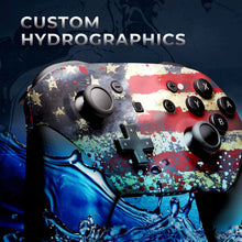 Load image into Gallery viewer, Tattered Flag Custom Switch Pro Controller
