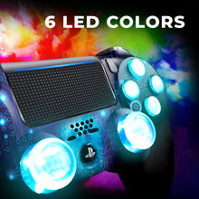 Load image into Gallery viewer, Tron PS4 Controller | LED Buttons
