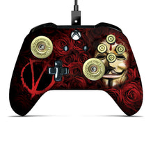 Load image into Gallery viewer, V for Vendetta Xbox One S Controller with Bullet Analog
