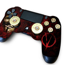Load image into Gallery viewer, V for Vendetta PS4 Controller | Bullet Buttons
