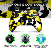 Load image into Gallery viewer, Yellow Camo Xbox One Controller

